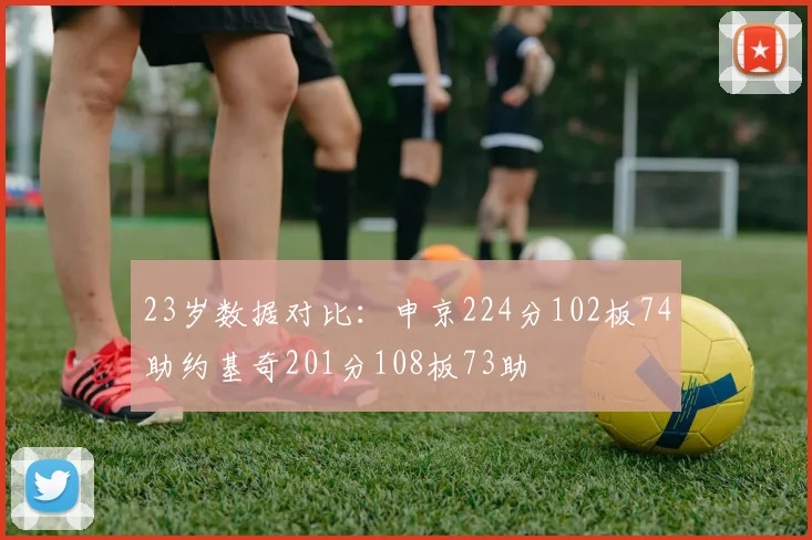 23岁数据对比：申京224分102板74助约基奇201分108板73助
